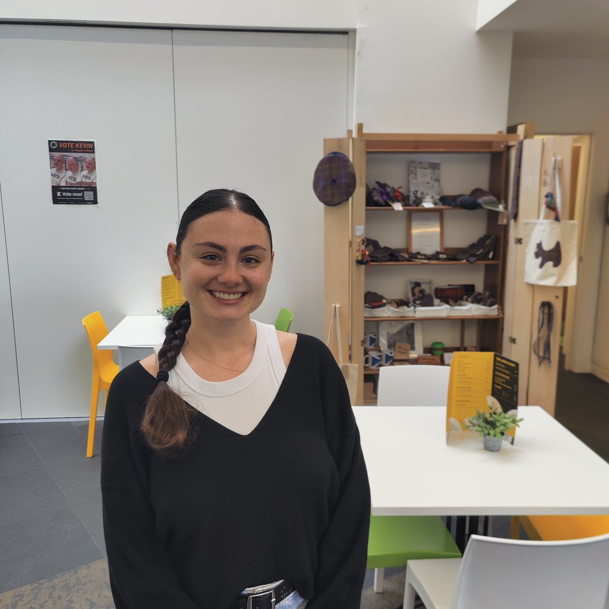 Meet Sydni, our new social work placement 🙂 She is doing her MSc @EdinburghUni, specialising in Social Care, ‘I am so happy to be at GCP. I love how members are always the focus for decision making. The atmosphere and ethos is great.' THANK YOU Sydni for all your hard work! ❤
