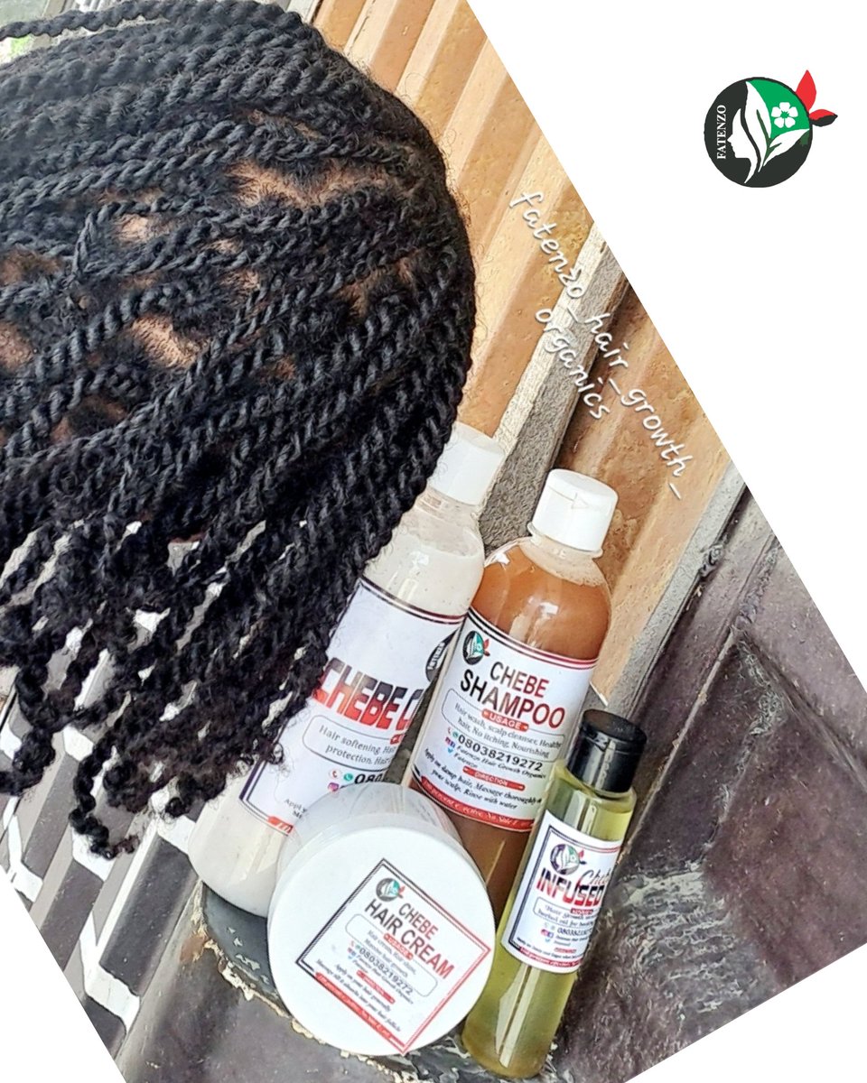 Are you suffering from hairloss, Itchy scalp, bald edges, dandruff, scanty hair, stunted hair growth?

Worry no more!

Fatenzo hair care product is specially formulated to help nourish your hair and deliver solutions to your hair problems 💯💯