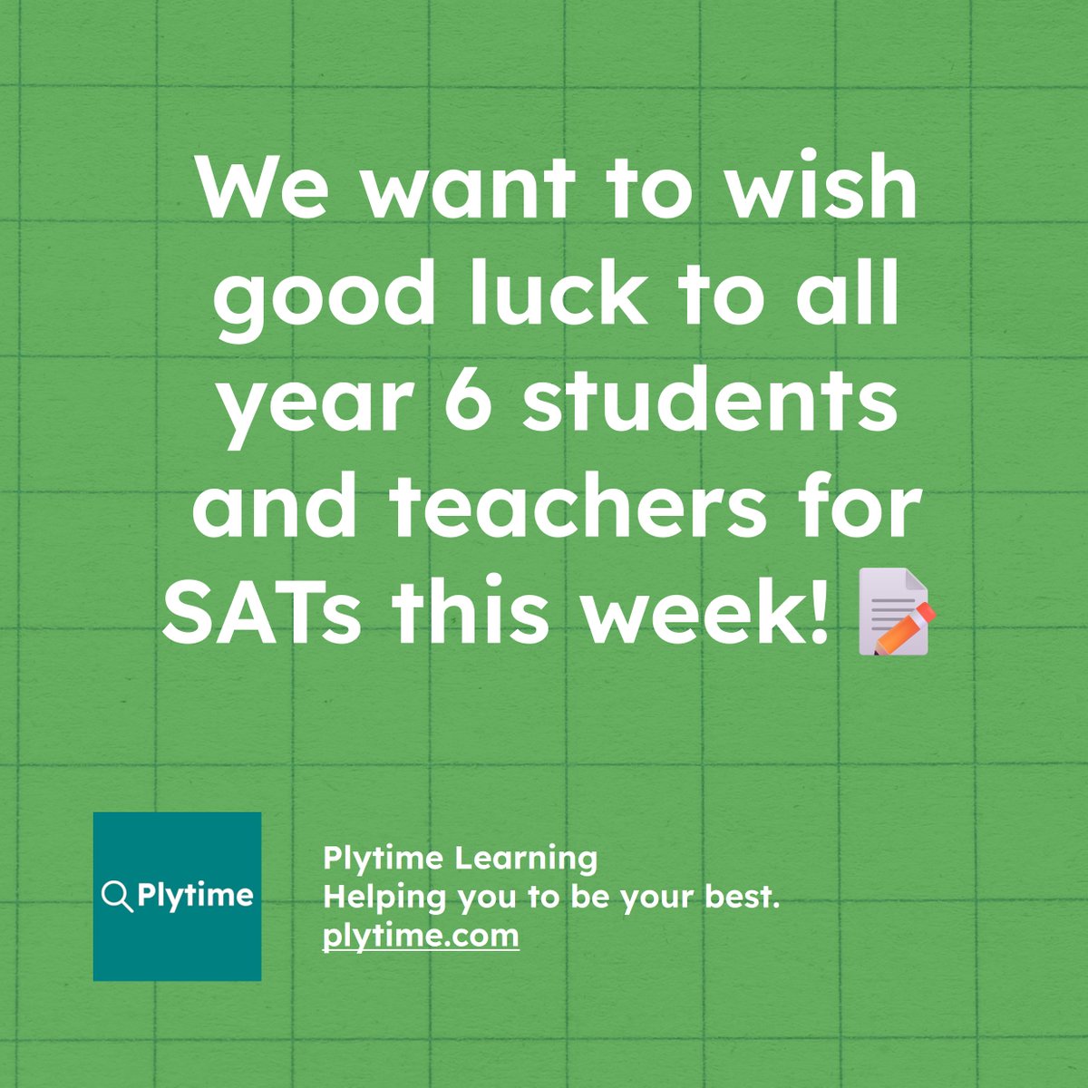 Good Luck in maths SATs today!🍀

#sats #mathssats #year6sats #primarymaths #primaryteacher