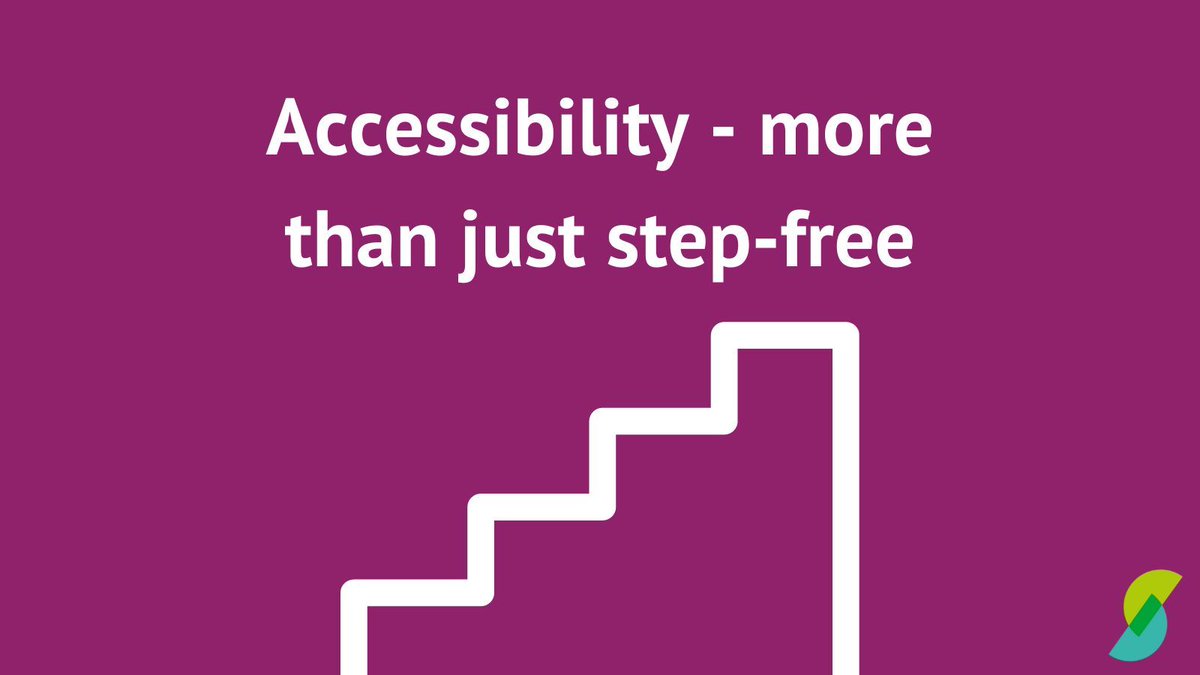 Accessibility means more than step-free access. Find out more in our blog: buff.ly/43Q1CSu #inclusion #involvement #accessibility