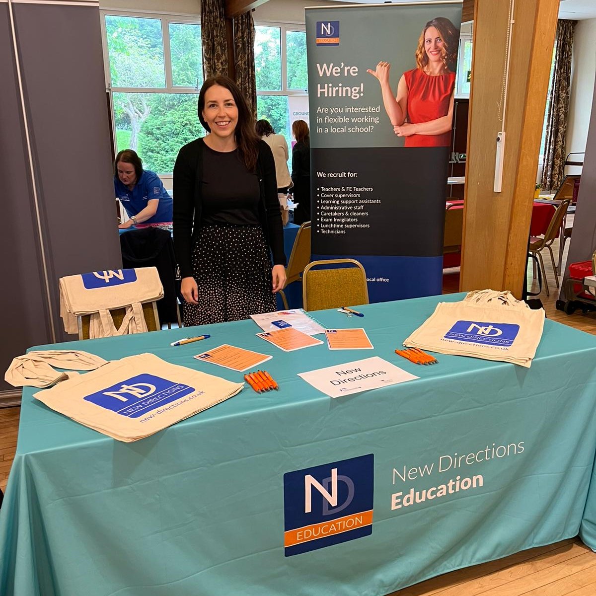 Amy and Jess are in Wrexham Memorial Hall today from 10am - 1pm discussing all things supply!📚✏️

If you are in the area today, and have 5 minutes - Pop in and have a friendly chat about the supply opportunities we have available 🍎

#JobFair #WrexhamJobs #SupplyOpportunities