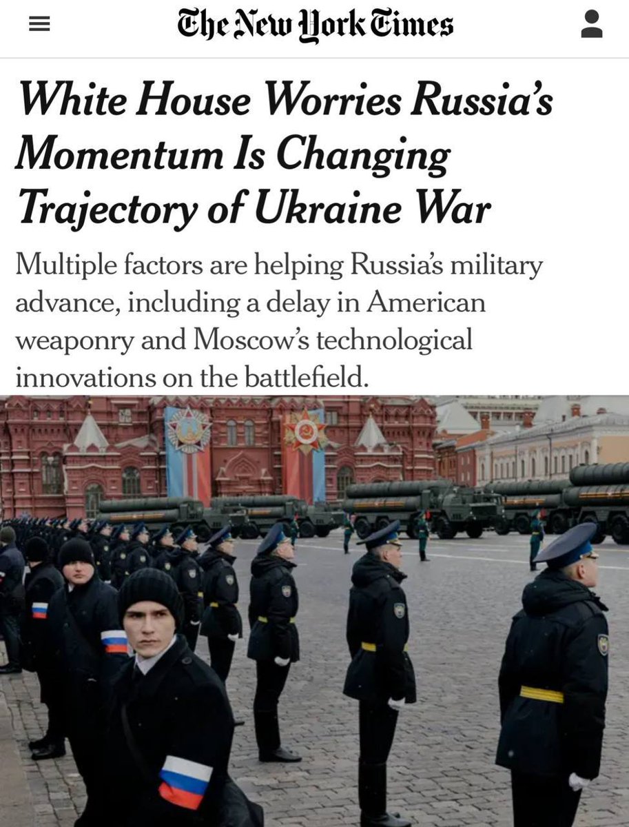 ⚡️ El New York Times afirma que Ucrania y Rusia pueden negociar en unos meses y congelar la guerra según el escenario coreano . Los próximos meses pueden ser decisivos