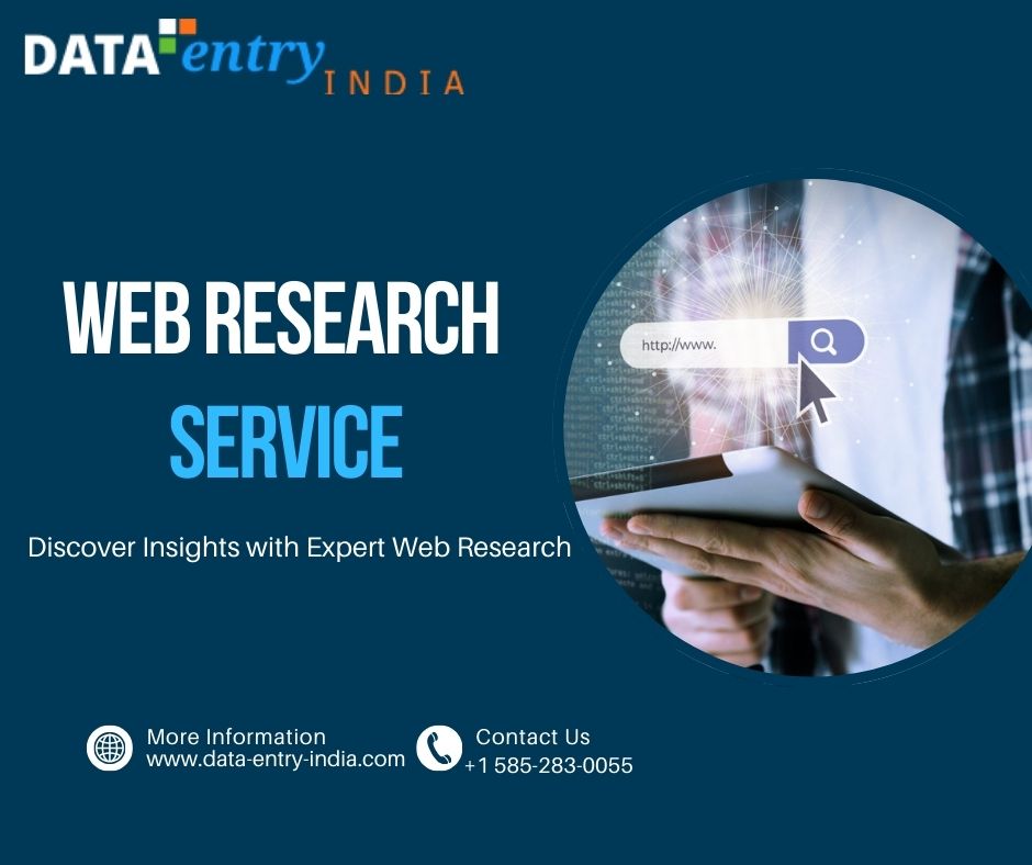 Unlock valuable insights with our expert web research services. Dive deep into data and make informed decisions. Visit our site buff.ly/4a8dJwG to learn more! #WebResearch #DataInsights #BusinessIntelligence #ResearchServices