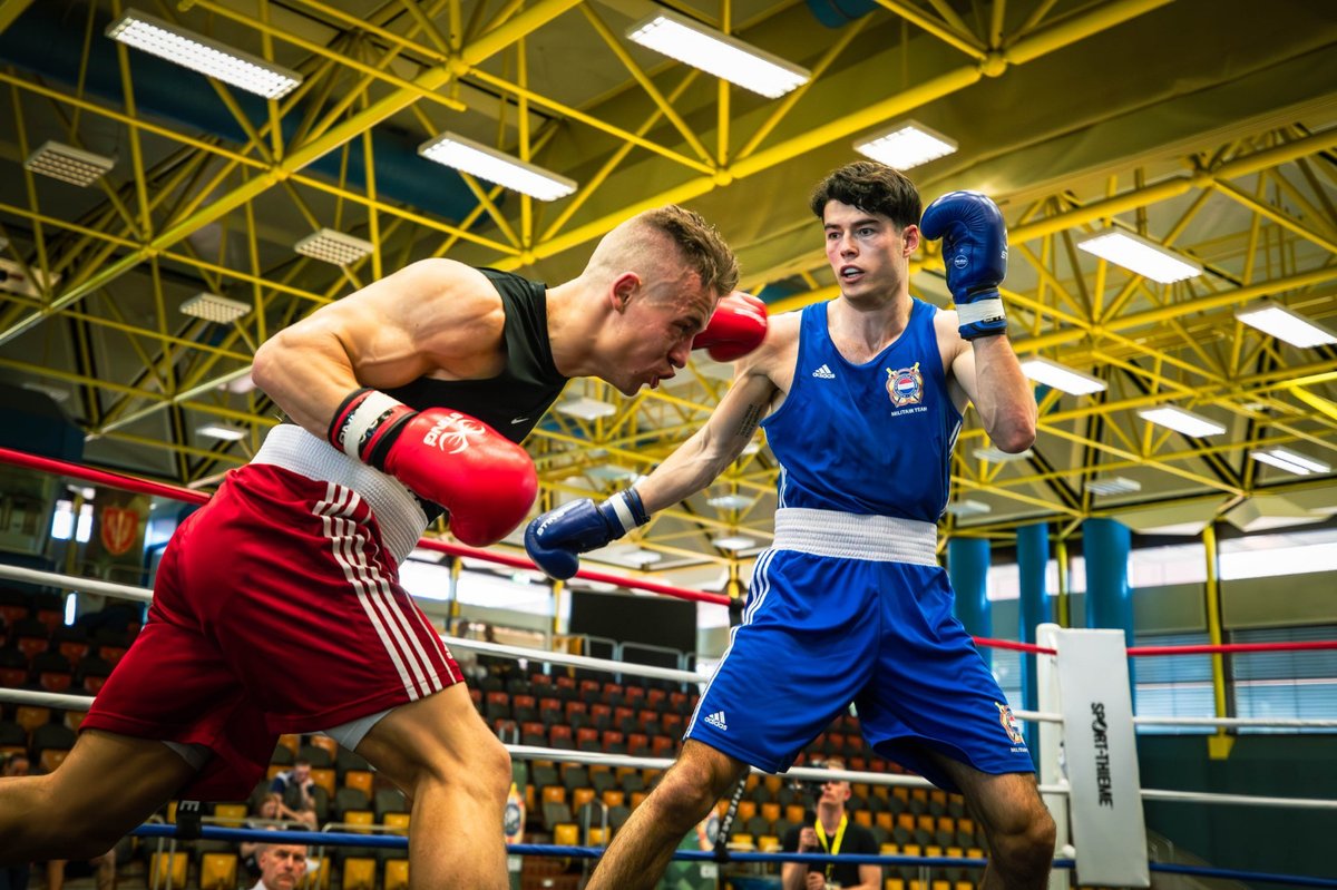 #WorkoutWednesday boxing squad of the 🇱🇻 Mechanised Bde - @Mehanizeta_Bde takes part in an important event: The @CISM_HQ tournament. Military boxing builds a spirit of camaraderie & peace among #soldiers from around the world.
#WeAreNATO #StrongerTogether
📸 Martins Brown