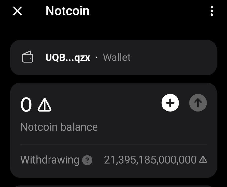 Mansingh_1B's tweet photo. 👀 21,395,185,000,000 $NOTCOIN,  tell me Real Or Fake 🤥 https://t.co/cthFi635Bp