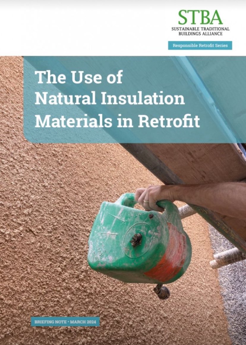 Wed 26th June, 1300 

Our paper ‘The Use of Natural Insulation Materials in Retrofit’ champions natural insulation to de-risk retrofit of older buildings. 

Join us & @asbp_uk for this essential webinar to learn more!

Register here: asbp.org.uk/events/webinar…