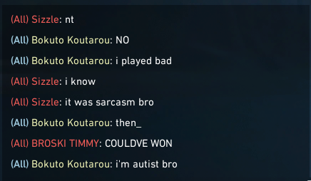 MrPandita_'s tweet image. valorant me ha baneado por ser autista xd