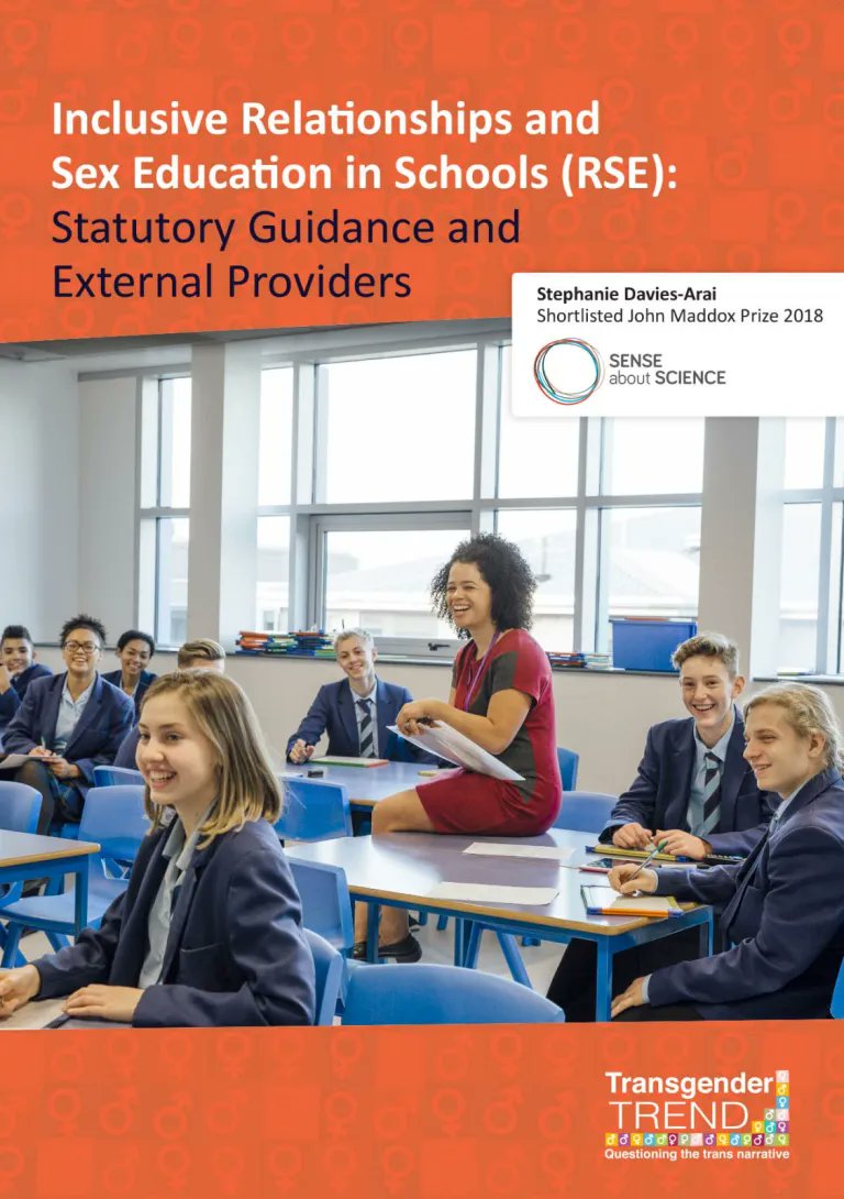 For those who are saying this isn't happening in schools. Queer theory-based resources have been in schools for years, under the guise of 'LGBT inclusion.' That means gender identity ideology taught as fact. We produced this guide in 2020. Please read: transgendertrend.com/product/inclus…