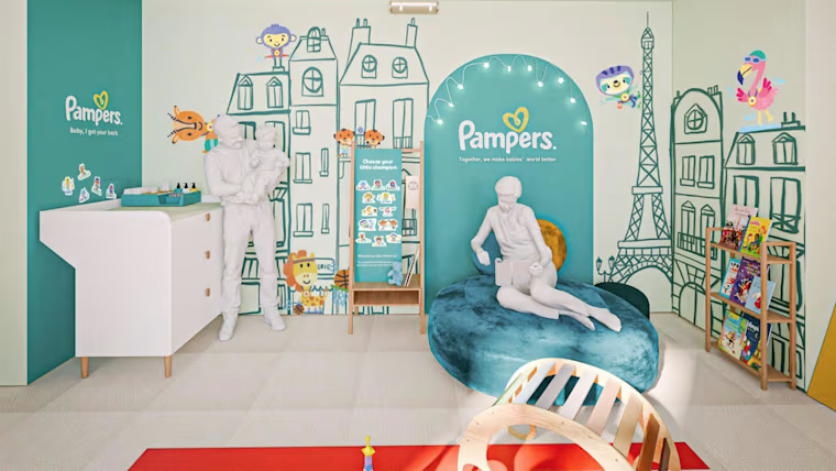 Los Juegos Olímpicos de París 2024 contarán con una guardería y estará patrocinada por @Pampers, marca de @ProcterGamble. Tendrá espacio de juegos y para lactancia y cambio de pañales. Pampers proporcionará pañales y toallitas húmedas. || Más info 👉🏽 reasonwhy.es/actualidad/pg-…