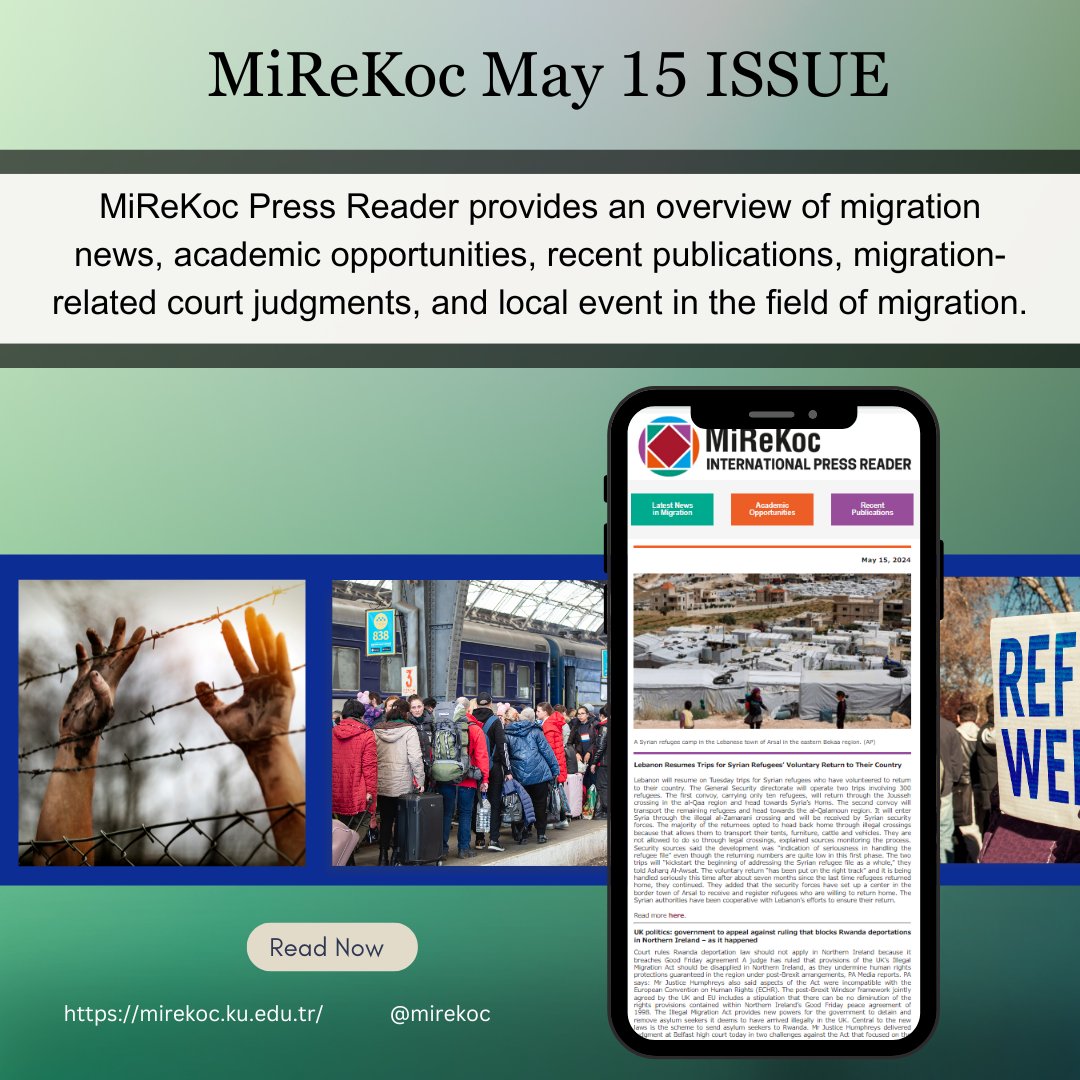 MiReKoc International Press Reader | 15 May 2024 - mailchi.mp/bd0647d9756c/m…