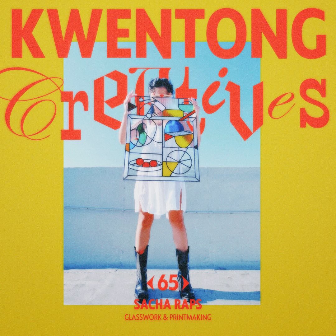 Joining Gio in this @kwentongcreatives episode is Sacha, a self-taught artist based in New York who creates glasswork, prints, and illustrations. 'Manila roots, New York fruits' is a slogan that describes her vibrant art influenced by an immigrant identity. She is also an