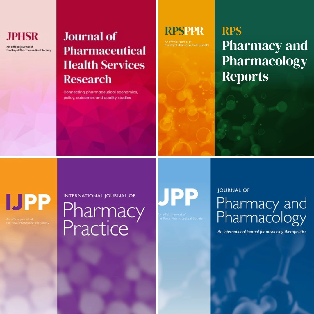 Stay up-to-date with the very latest research in pharmacy and pharmacology with our four leading research journals. RPS members get free access, plus exclusive discounts on publishing! Find out more: bit.ly/46W9qlQ