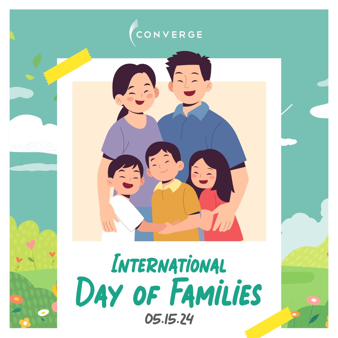 Happy #InternationalDayOfFamilies! Today’s celebration, according to the @UN, aims to raise awareness of how climate change impacts families and the role families play in climate action. We recognize the important role of families amid the challenges that our planet faces. We