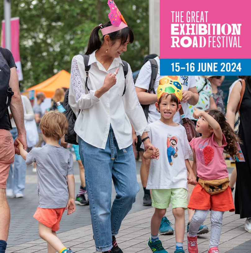 Just ONE MONTH to go until @exrdfestival! 🤩 Join us in South Kensington on 15-16 June at #ExRdFest to celebrate science and the arts & how they can help us flourish through loads of free workshops, talks and performances for all ages! Discover more 👉 ow.ly/cPgq50RGJVP