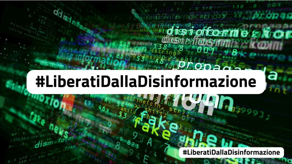 🔎 #Disinformazione, misinformazione e manipolazione informativa non sono la stessa cosa: per comprenderle al meglio è necessario partire da qualche definizione. Scorri le card per scoprirne di più.

#LiberatiDallaDisinformazione #InformazioneVerificata #FakeNews