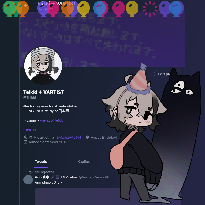 Teikki ✦ Vartist tweet media