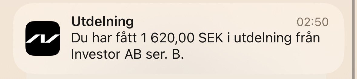 Gött att vakna till.