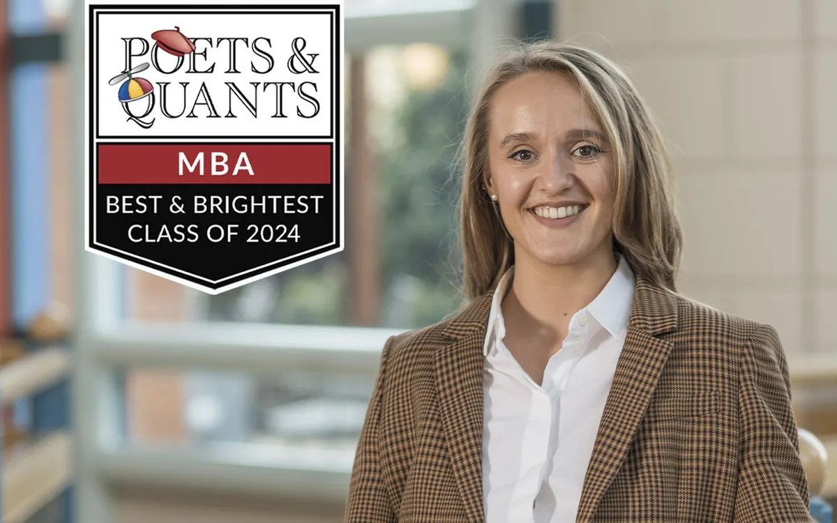 'I was drawn to the collaborative & practical nature of #CambridgeMBA, as well as the #diversity of the #MBA cohort.' From leading the #AI group @Cambridgejbs to presenting at #HouseofLords, Juliet Powell features in Best & Brightest MBAs @PoetsandQuants: loom.ly/y3hS8dA