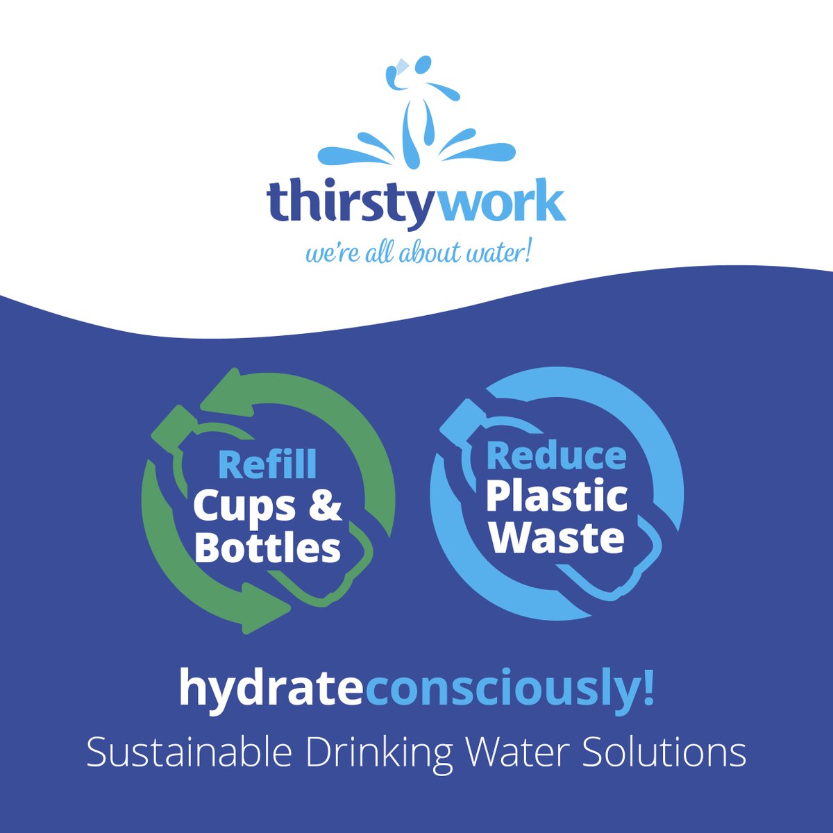 Our mission is to help businesses to stop using single-use plastic bottled water and reduce the impact that their drinking water has on the planet by refilling bottles and cups.

#reduceplasticwaste #hydrateconsciously #reduce #reuse #hospitality #hydration