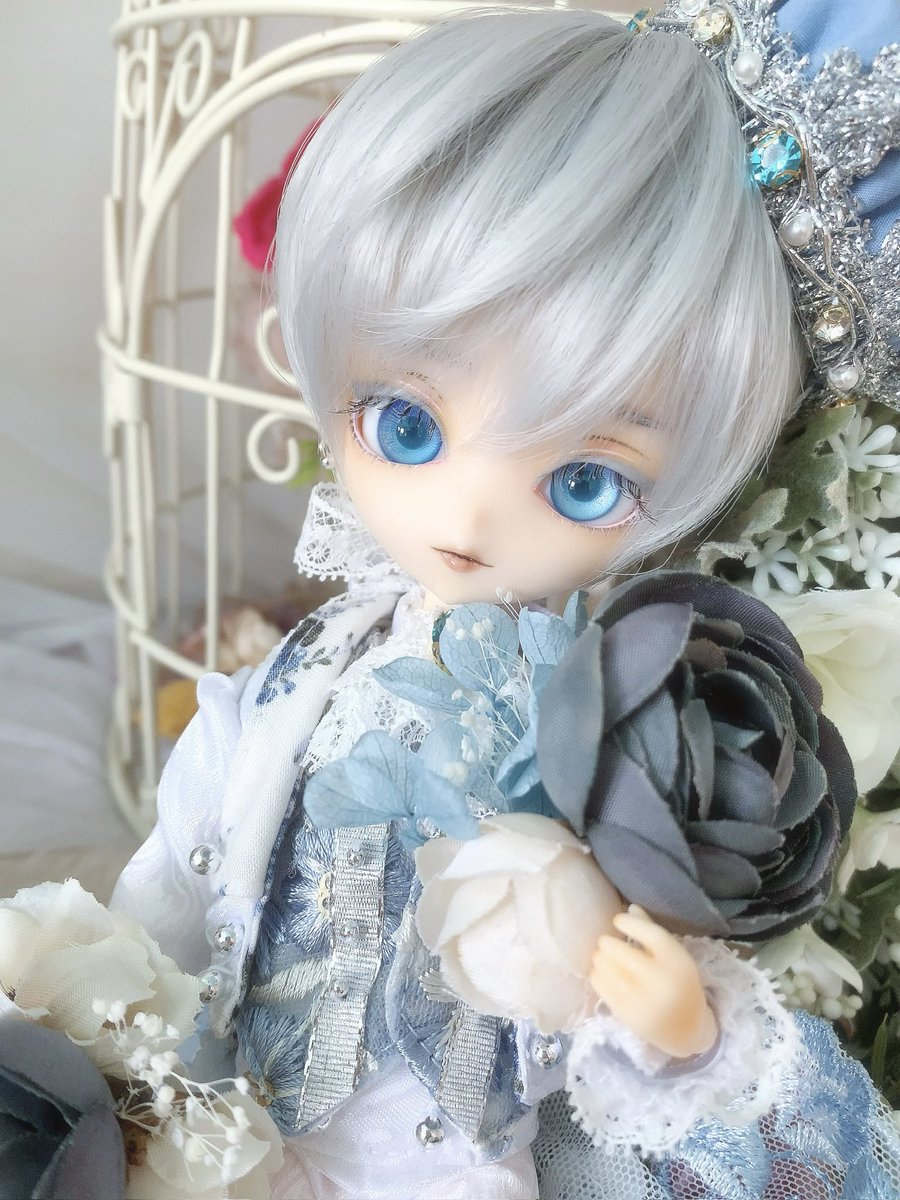 drops0527's tweet image. 【ワンオフ出品】

page.auctions.yahoo.co.jp/jp/auction/r11…

王子様Nepeta君、出品致しました！
この度も沢山着せ替えて楽しんで頂けるセット数もりもりの22点、1000円〜のスタートです🥰
とても優しいお顔をした儚げな子です☺️
18日(土)21時台終了予定です🙇‍♀️
沢山の方に見て頂けますように✨