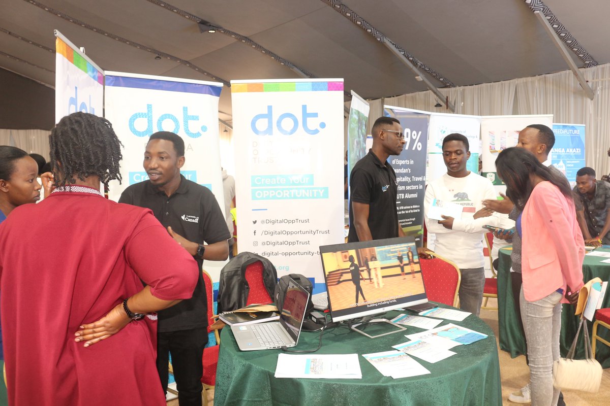 @DOTRwanda is excited to be at #KigaliJobNet2024 at KCEV (Camp Kigali)! Visit our stand to discover amazing opportunities for youth. See you there! #DOTYouth