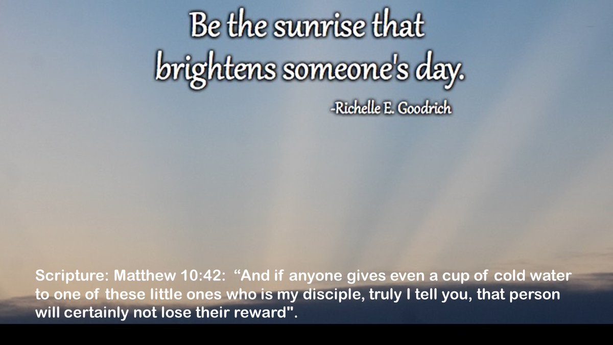 Good morning, here is today's @StPetersOrrell thought for the day. Today especially during #MentalHealthAwarenessWeek we are focusing on how we can brighten someone's day. Simple acts of kindness can go a long way. #actsofkindness