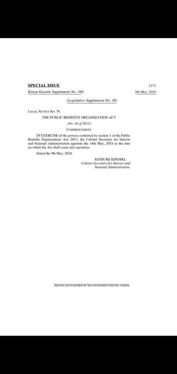 The PBO Act took effect yesterday, May 14th, 2024, marking a significant milestone in Kenya's civil society landscape after an 11-year wait. This event signals a new era for Civil Society Organizations.