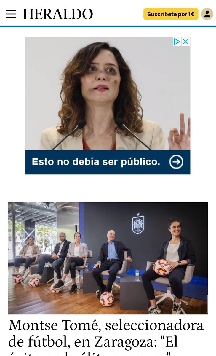 Piezas publicitarias como esta, que te encuentras dentro de los propios medios de comunicación aparentando ser noticias, representan lo contrario de los valores del periodismo, y contribuyen al colapso de la información veraz como pilar de la democracia.