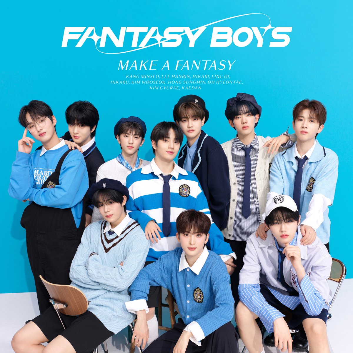fantasyboys_jp's tweet photo. [❤]  

6/19（水）リリース
JAPAN DEBUT MINI ALBUM『MAKE A FANTASY』
ジャケット写真と新しいビジュアルを公開！

ぜひチェックしてみてください！✨

#FANTASYBOYS #ファンタジーボーイズ
#MAKE_A_FANTASY https://t.co/PUVwDzbqts