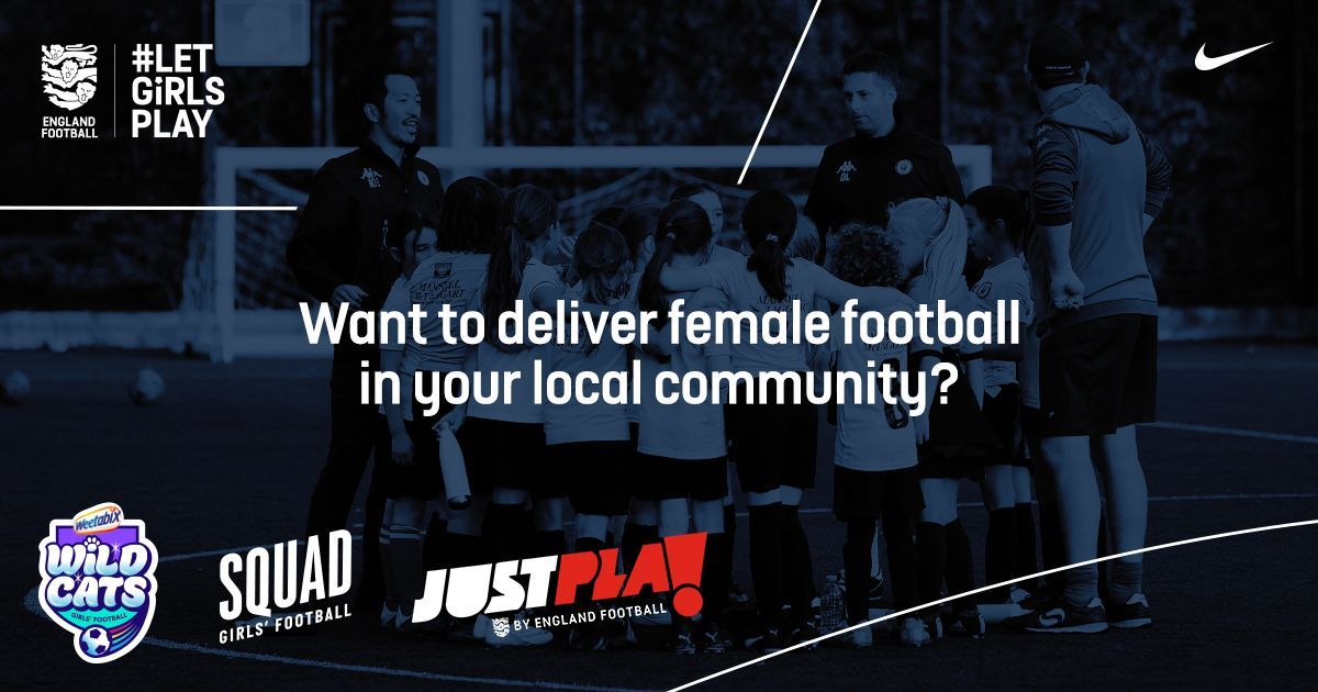 With #FemaleFootball participation on the rise, women and girls up and down the country are ready to lace-up their boots and kickstart their football journey. Get involved: bit.ly/FFProviders #LetGirlsPlay #EssexFootball