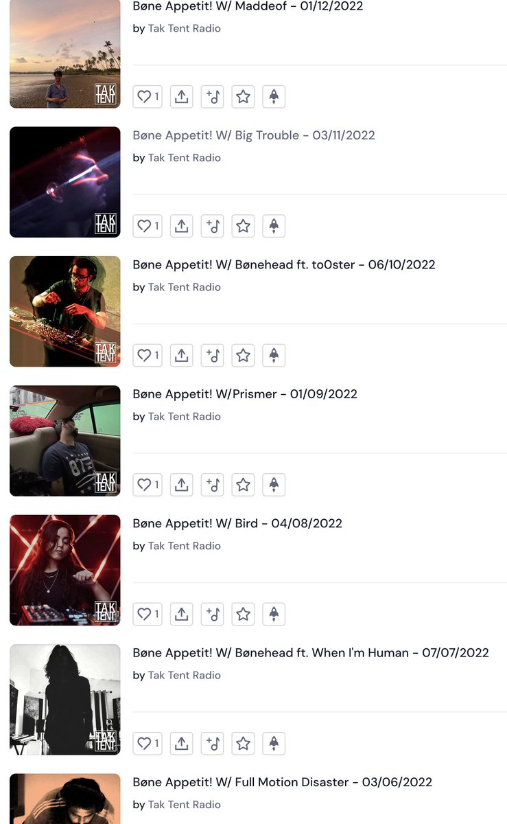 Head on over to our website or Mixcloud page (link in bio!) where you can now find the full back catalogue of Bøne Appetit! shows heading back into 2022! Featuring <a href="/maddeof/">maddeof</a> <a href="/_whenimhuman/">ynj</a> <a href="/birdscapes_/">Rimzhim</a> <a href="/ayushmakesmusic/">Ayush</a> + many more...