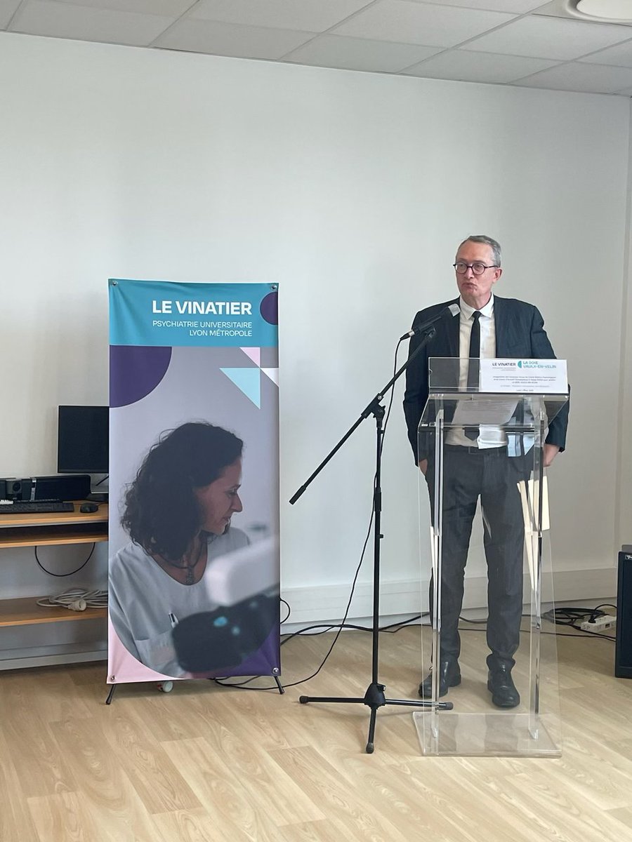 #OffreSoins📍69 | Inauguration des nouveaux locaux du CMP et du CATTP pour adultes de @vaulxenvelin_ porté par @LeVinatier 👉Ces deux structures se trouvent désormais réunies sur un même site au sein des locaux SILK du quartier de la Soie