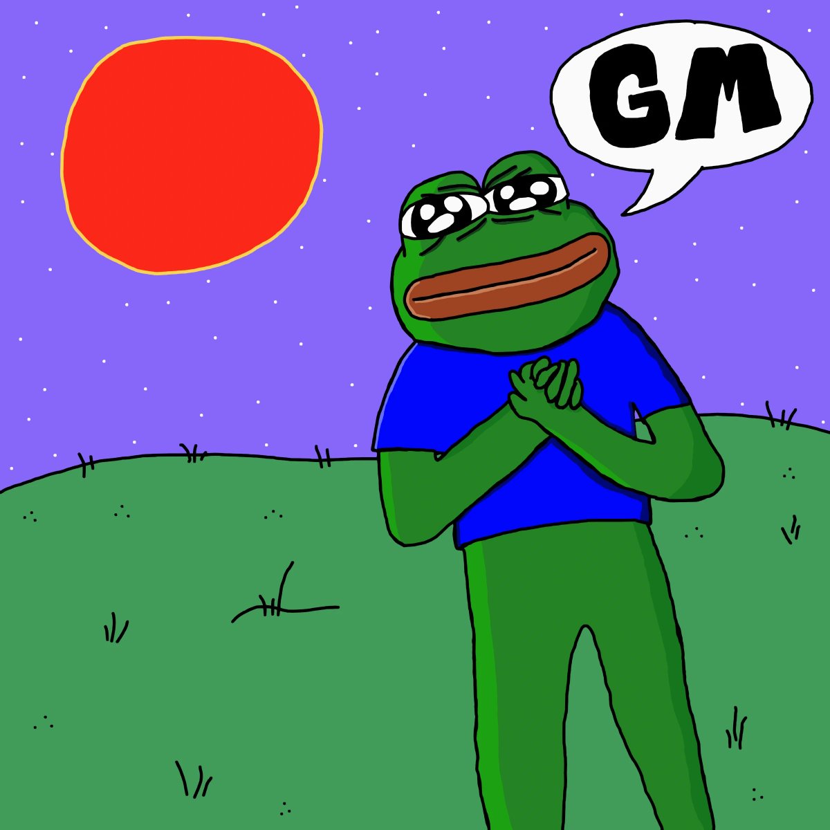 Can I get a GM Frens?