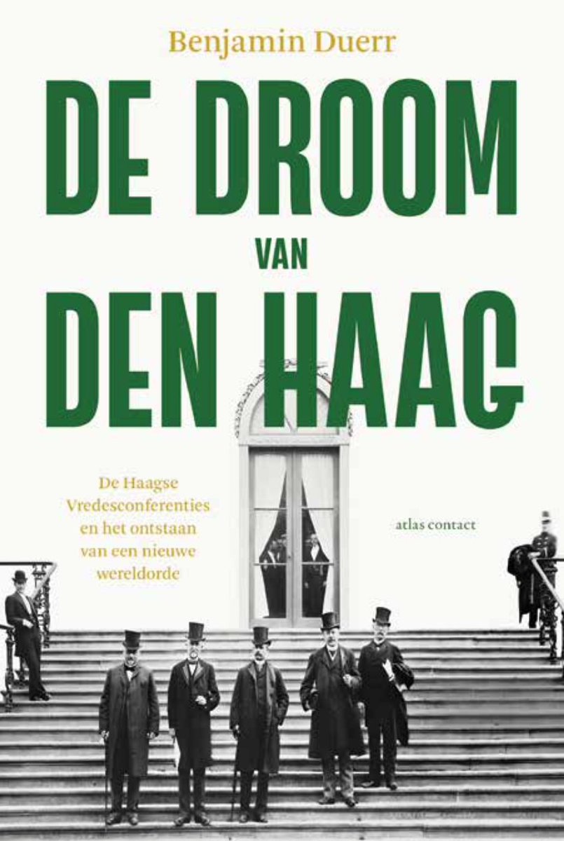 Dit jaar is het precies 125 jaar geleden dat de 'Eerste Haagse Vredesconferentie' plaatsvond. De Bibliotheek van het Vredespaleis (@peacepalacelib) organiseert daarom op 21 mei een lezing met Benjamin Duerr, auteur van het boek “De Droom van Den Haag”: vredespaleis.nl/event/boekpres…