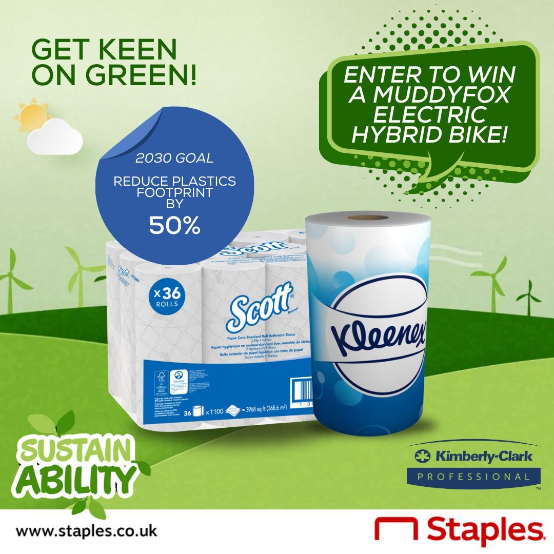 Get Keen on Green! Kimberly-Clark is leads the way in sustainable innovation. Your choice makes a difference! Learn more👉🏼 buff.ly/3Q69MR3 Want to be in for the chance to #WIN a MuddyFox E-bike? Simply follow us & like this post! T&Cs 👉🏼 buff.ly/3VRudox - #AD