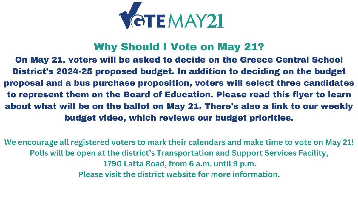 Why Should I Vote on May 21? buff.ly/3JFQ0bD