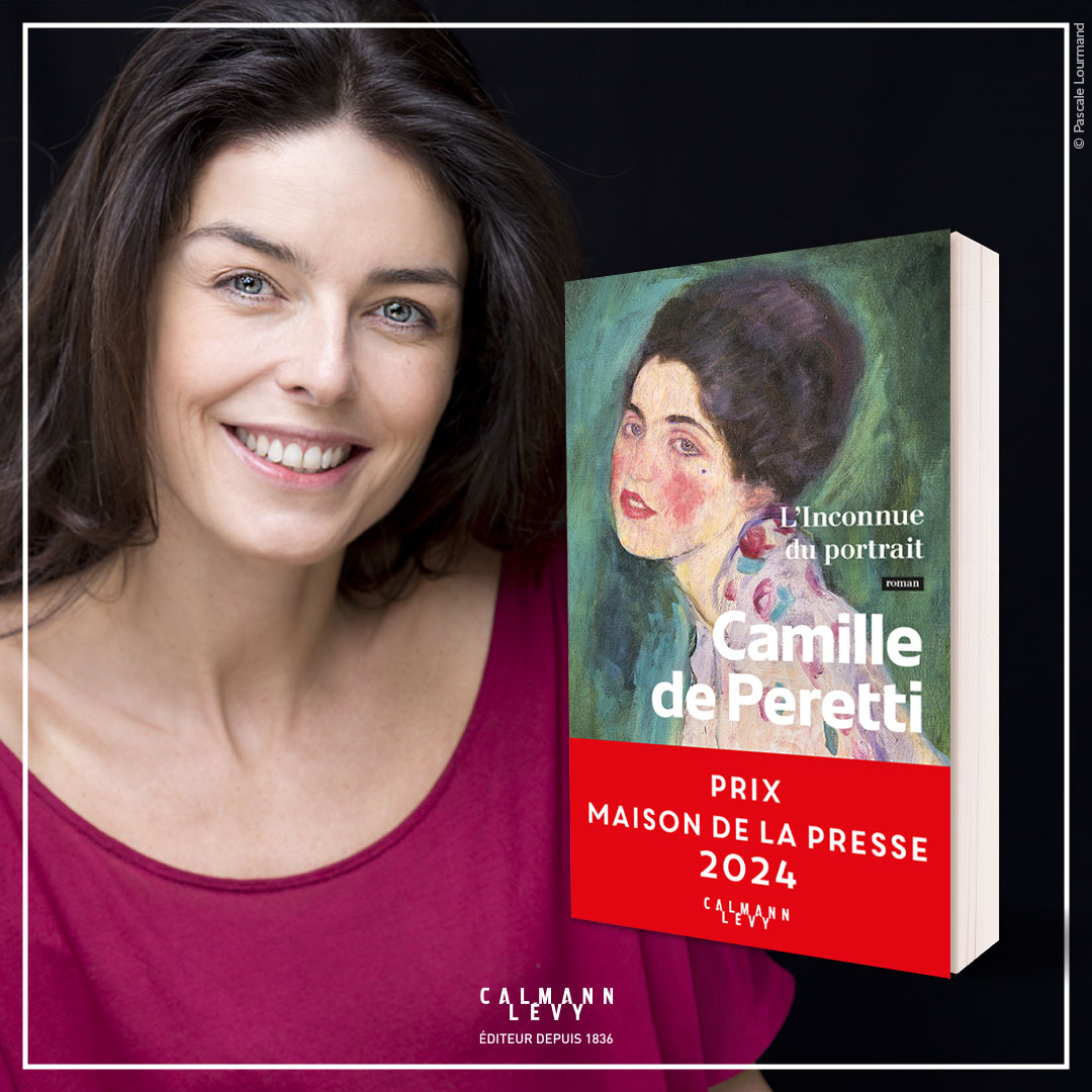 #Prixlittéraire Hier soir, Camille de Peretti a reçu le Prix Maison de la Presse pour son roman 'L'Inconnue du Portrait' 🏆
Pour l'occasion, le roman se pare d'une toute nouvelle jaquette 💖

Retrouvez 'L'Inconnue du portrait' en librairie : brnw.ch/21wJN3H