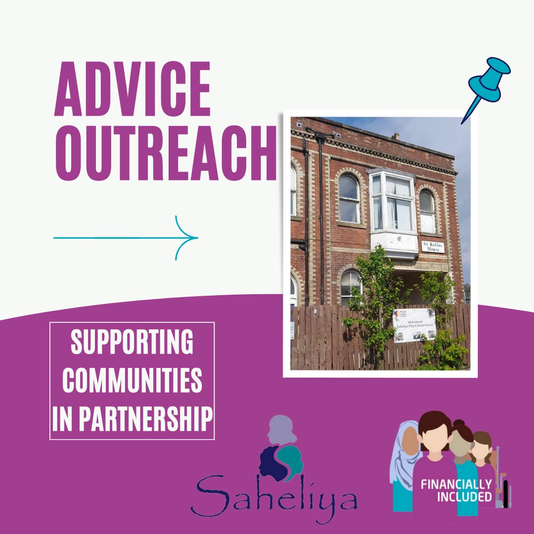 We run a fortnightly advice outreach at <a href="/Saheliya/">Saheliya</a>, to reduce barriers to accessing advice for BME and migrant women! 
Our welfare rights advisers are there today providing trauma-informed advice!