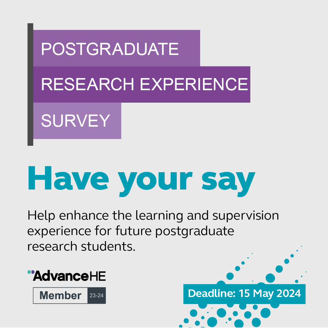 Calling all of our Postgraduate Research students! Fill in the Postgraduate Research Experience Survey by 15 May to feed back on your experience, including supervision, resources, research community and skills and professional development. Visit sgul.ac.uk/pres-2024