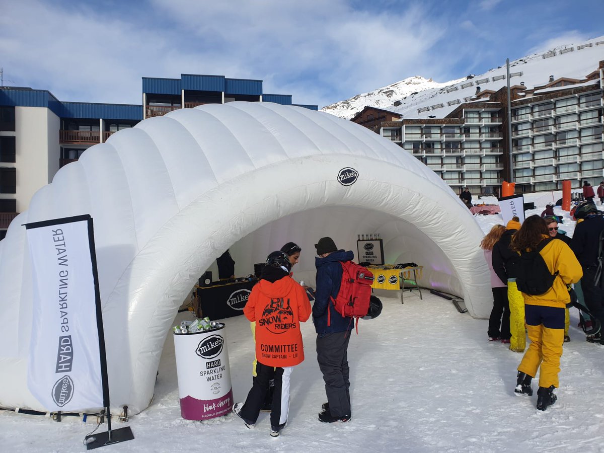 Don’t let gloomy weather rain on your parade. 🌧️ Inflatable structures are designed to withstand harsh weather conditions, helping you, -Keep your attendees dry -Cool off when it's hot -Keep warm when it’s cold Helping them stay comfortable at your next outdoor event.
