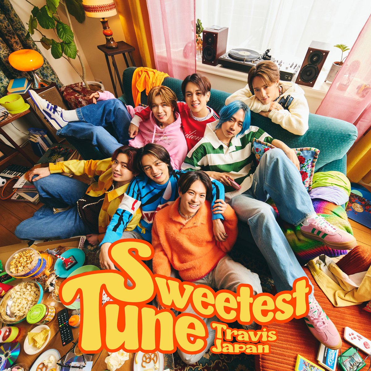 #TravisJapan 5th Single「Sweetest Tune」 2024.6.10(mon)Digital Release! 🌈NEW ジャケット写真公開 🌈 Pre-add,Pre-save,Pre-orderスタート TravisJapan.lnk.to/StT_Pre ※反映に時間がかかる場合がございます #SweetestTune #トラジャ