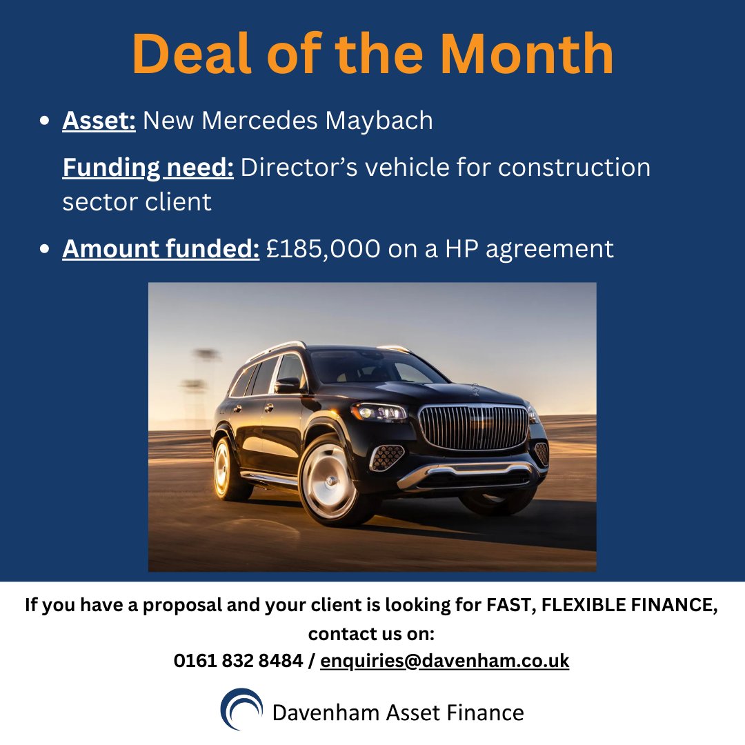 Check out our latest #DealoftheMonth. What a car!
#VehicleFinance