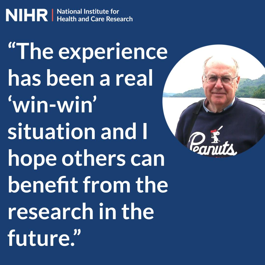 Robert took part in study @OUHospitals which uses an app to monitor participants at home with age-related macular disease, potentially reducing the need for visits to a clinic. ow.ly/LJnP50PRN44 @MacularSociety
