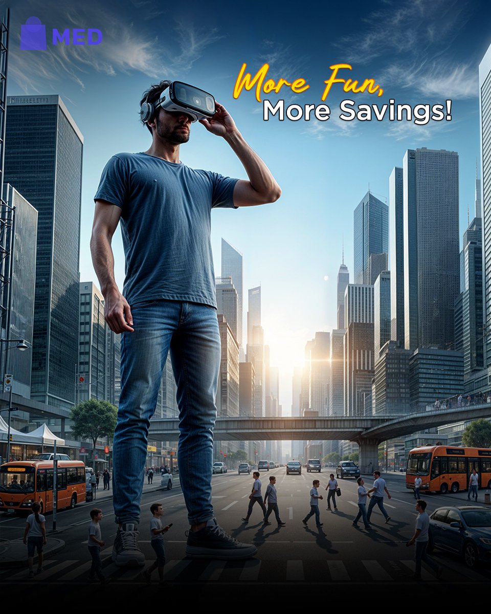 Savings never looked so good! #Myexclusivedeals is here to make your entertainment dreams come true without the hefty price tag. 
      
#MyExclusiveDealsEntertainment #vr #UnbeatableOffers #SaveBig #DiscountsAndCoupons #OneStopShop #SavingsAlert #ShopSmart #LimitedTimeOffers