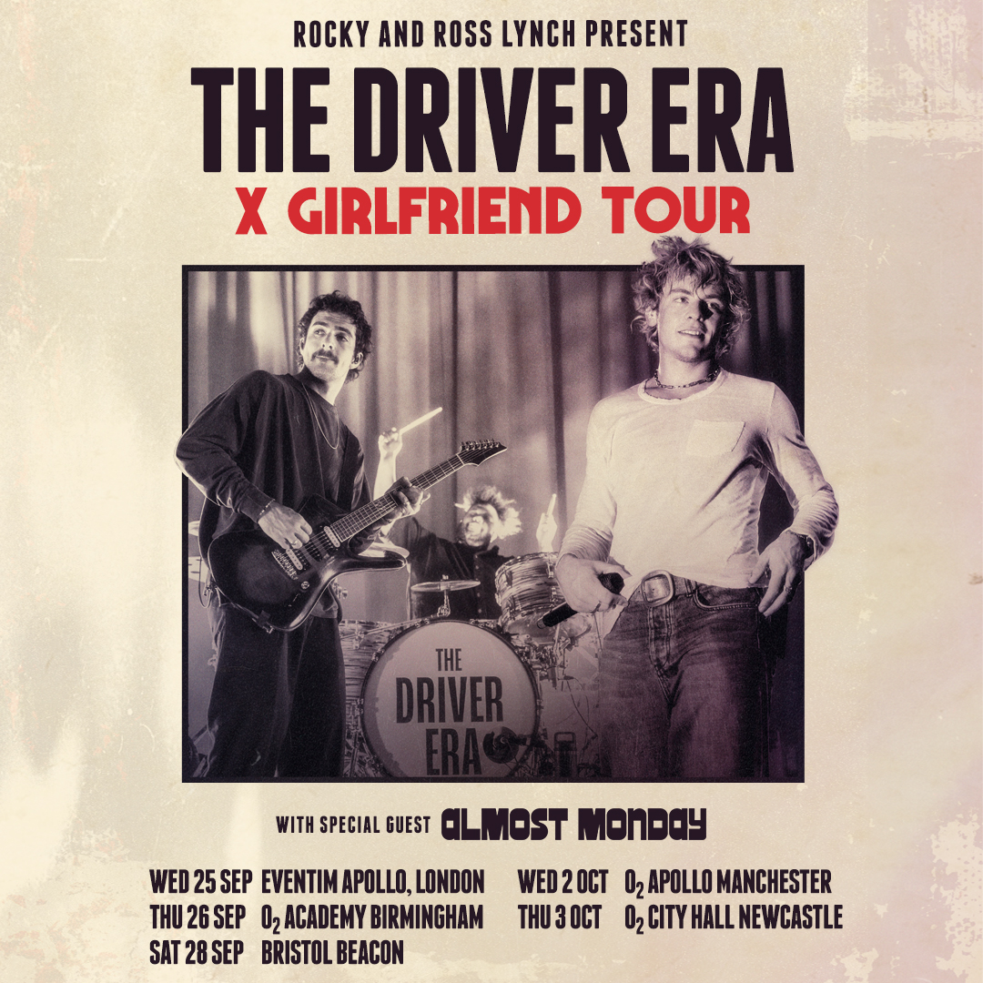 Priority Tickets on sale NOW for @TheDriverEra 'X GIRLFRIEND' tour - Thursday 26 September - amg-venues.com/Yx2w50RE3aR