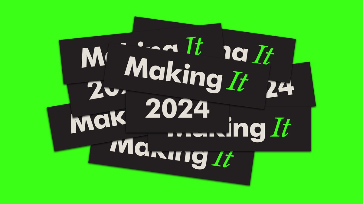 Kick off the festival season with us at Making It!

From 11-28 June, we're shining a spotlight on new art and work created by our amazing students with a festival packed with performances, concerts, installations and talks.

See the line up ⬇️
gsmd.ac.uk/makingit2024