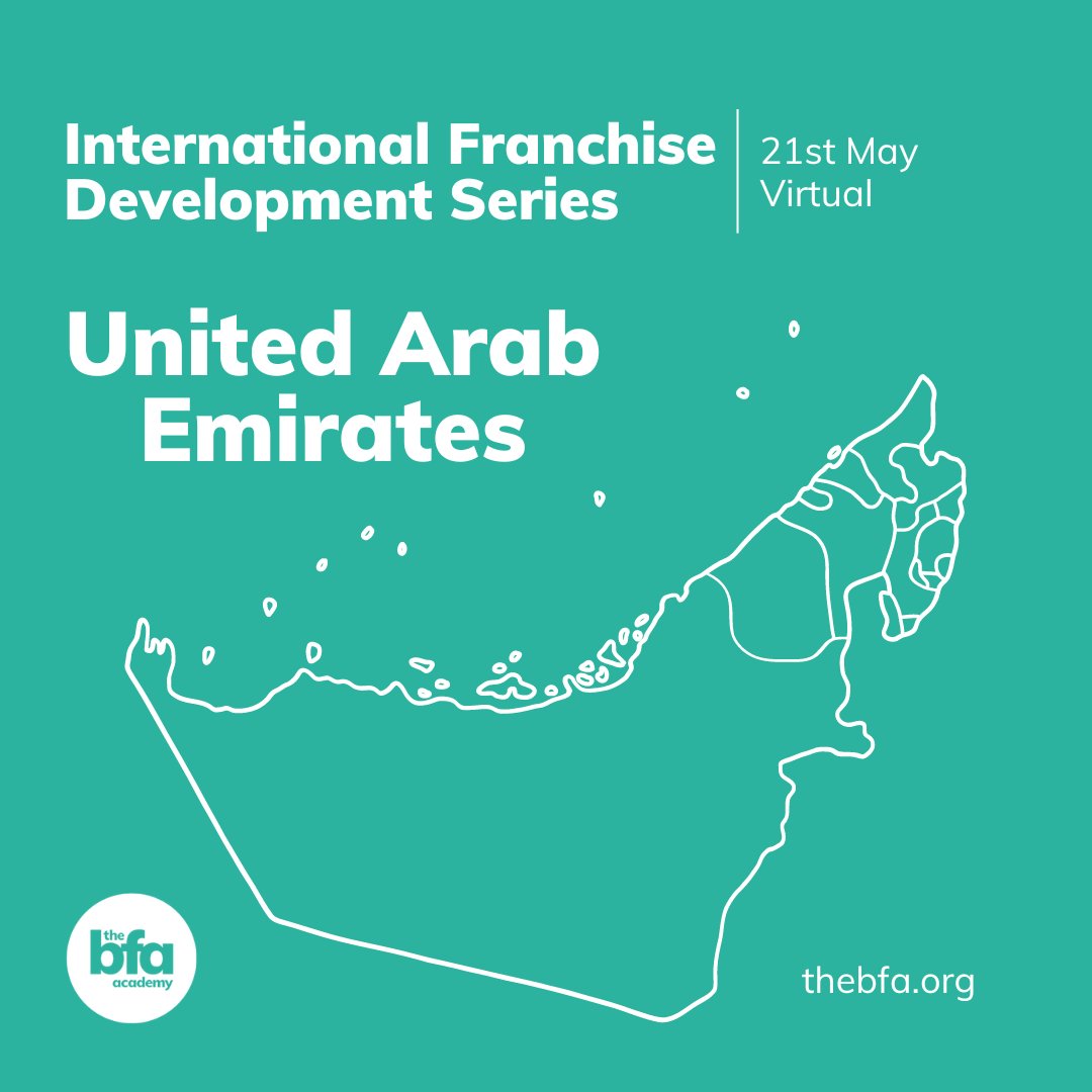 🌟Don't forget next Tuesday 21st May is the next in our series of International Franchise Development. 🌟 Join our complimentary webinar series this time we discuss UAE Don’t miss out—register now! thebfa.org/international-… #FranchiseGrowth #GlobalExpansion