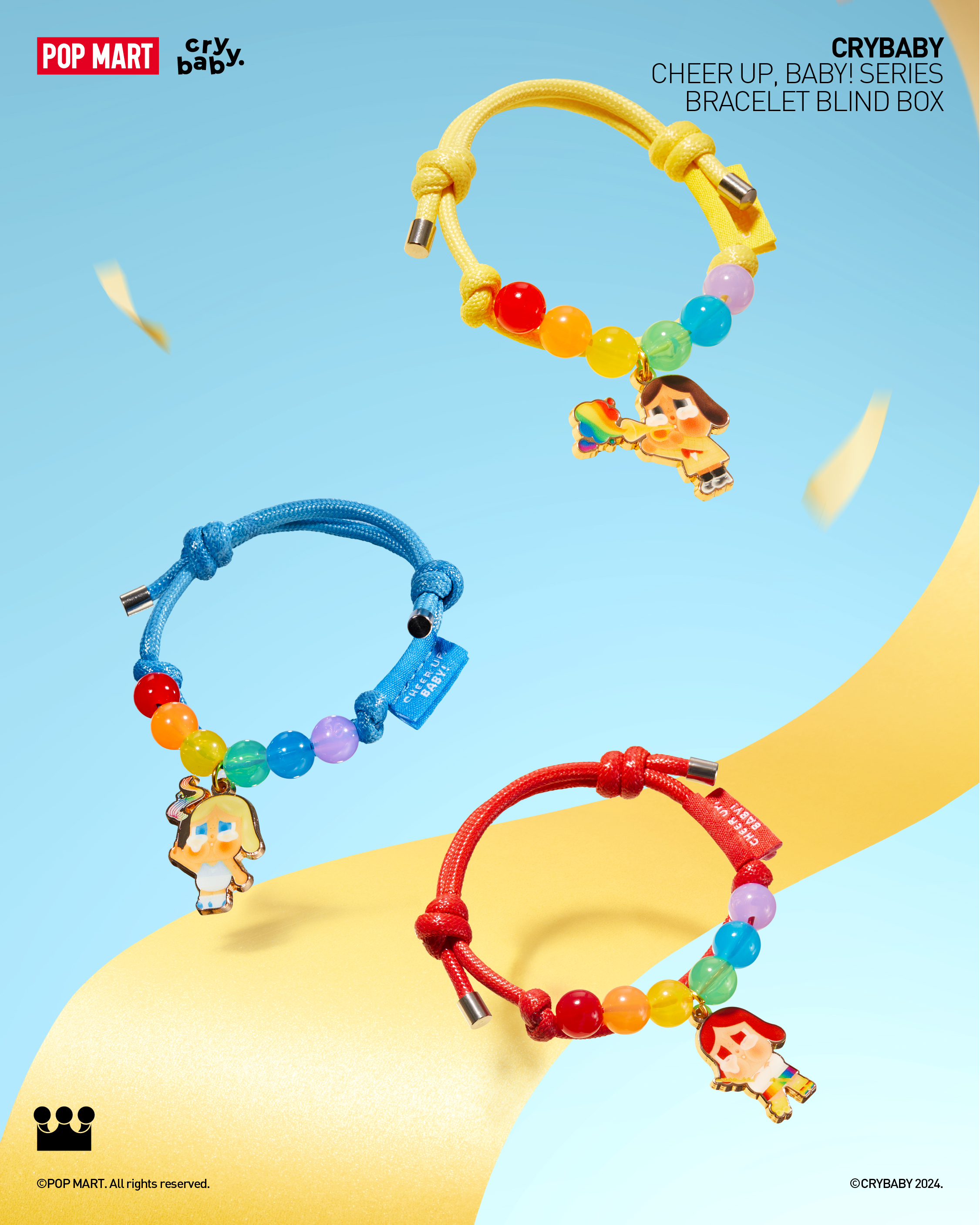 CRYBABY CHEER UP, BABY! ブレスレット シークレット 楽天市場】CRYBABY CHEER UP, BABY! シリーズ ブレスレット