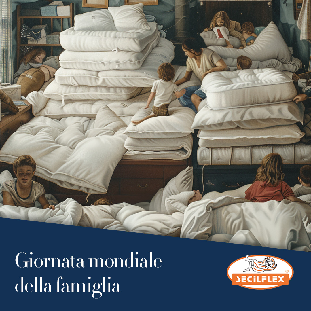 secilflex's tweet image. 🏡❤️ Giornata Internazionale della Famiglia: La camera da letto è un rifugio emotivo, dove i legami familiari si rafforzano e i ricordi si creano. Da Secilflex, garantiamo il massimo comfort con i nostri materassi. 🛏️ #GiornataInternazionaleDellaFamiglia #SecilflexPescara