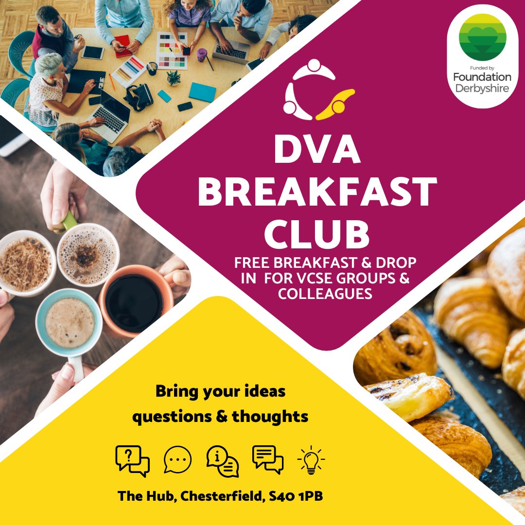 This month DVA Breakfast Club is on holiday! We're taking a break from our usual schedule due to Half-Term, and we'll be taking that time to examine what YOU NEED from these drop in sessions so we can come back with bigger and better ideas.  Get in touch at info@dva.org.uk